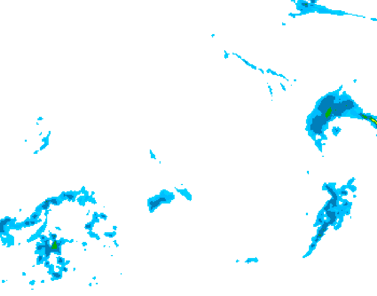 GDPS precipitation 060 hour forecast chart for Canada based on 2025/12/23 1200Z data