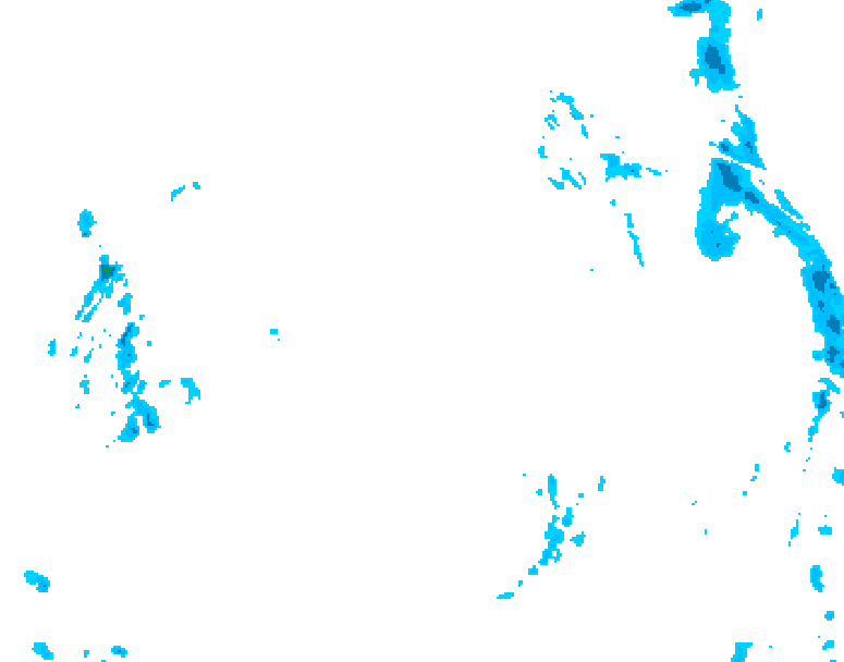 GDPS precipitation 204 hour forecast chart for Canada based on 2025/12/23 1200Z data