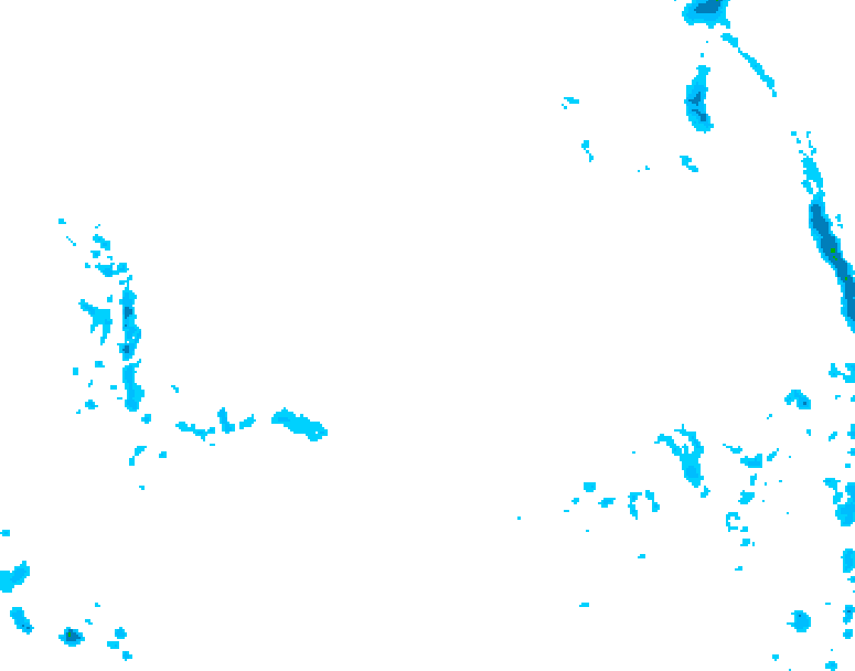 GDPS precipitation 216 hour forecast chart for Canada based on 2025/12/23 1200Z data