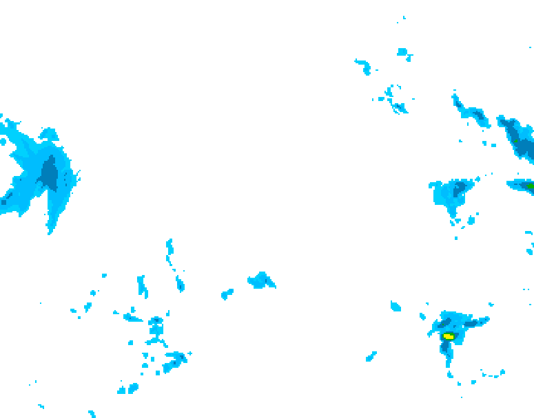 GDPS precipitation 084 hour forecast chart for Canada based on 2025/12/24 0000Z data