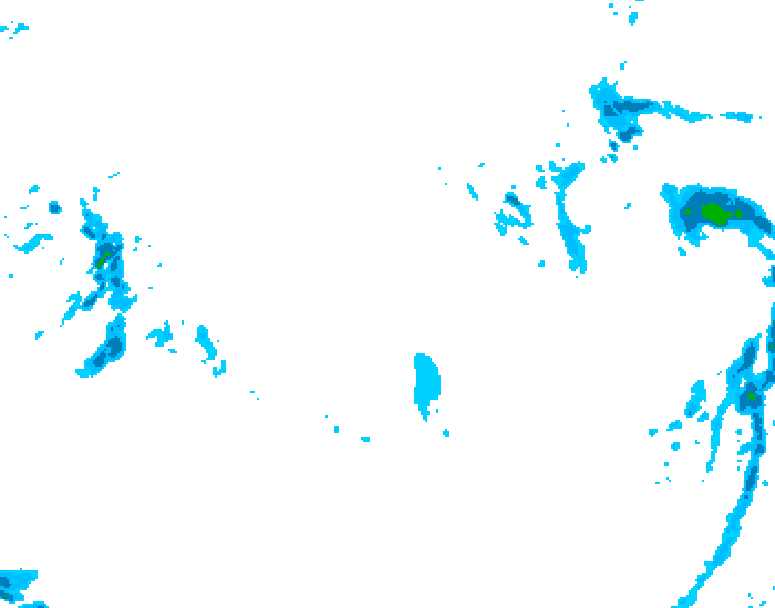 GDPS precipitation 168 hour forecast chart for Canada based on 2025/12/24 0000Z data