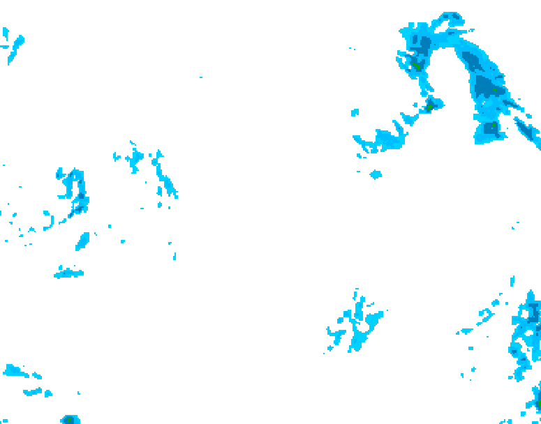 GDPS precipitation 186 hour forecast chart for Canada based on 2025/12/24 0000Z data