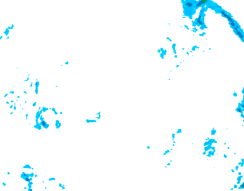 GDPS precipitation 198 hour forecast chart for Canada based on 2025/12/24 0000Z data