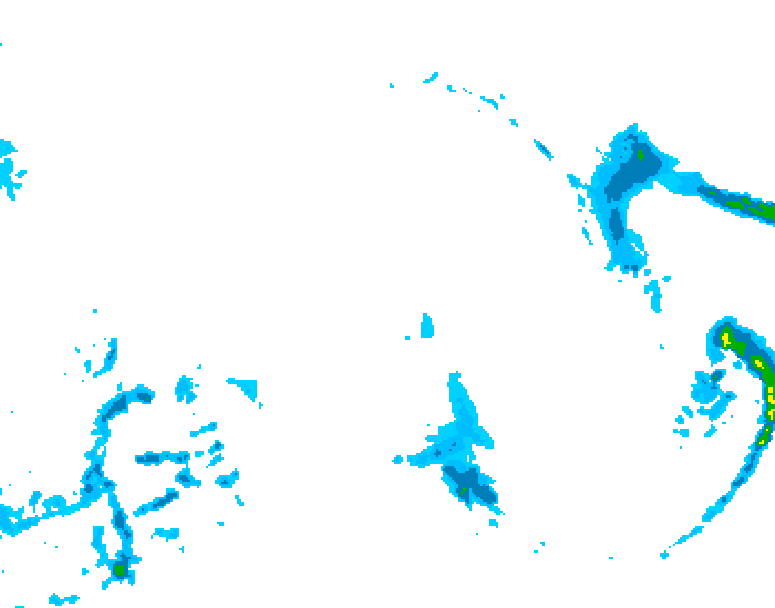 GDPS precipitation 048 hour forecast chart for Canada based on 2025/12/24 1200Z data