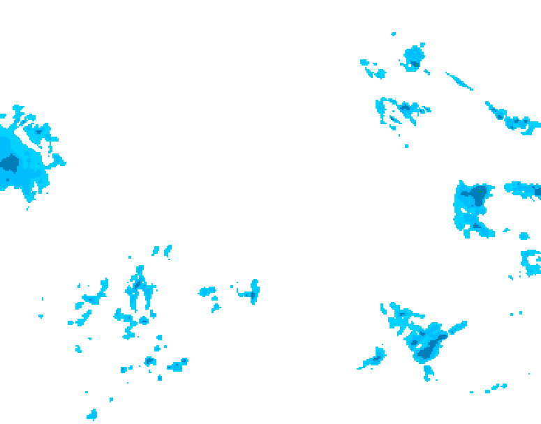 GDPS precipitation 066 hour forecast chart for Canada based on 2025/12/24 1200Z data