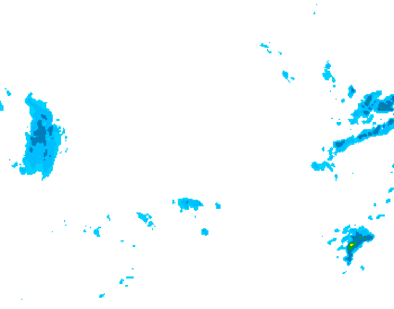 GDPS precipitation 078 hour forecast chart for Canada based on 2025/12/24 1200Z data