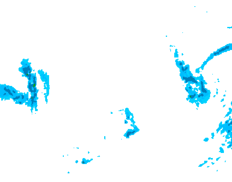 GDPS precipitation 090 hour forecast chart for Canada based on 2025/12/24 1200Z data