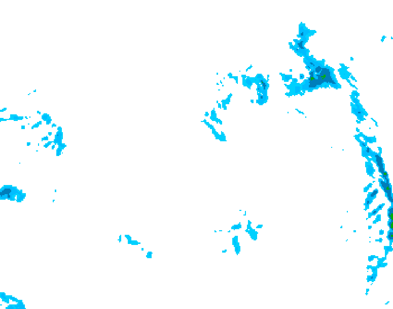 GDPS precipitation 168 hour forecast chart for Canada based on 2025/12/24 1200Z data