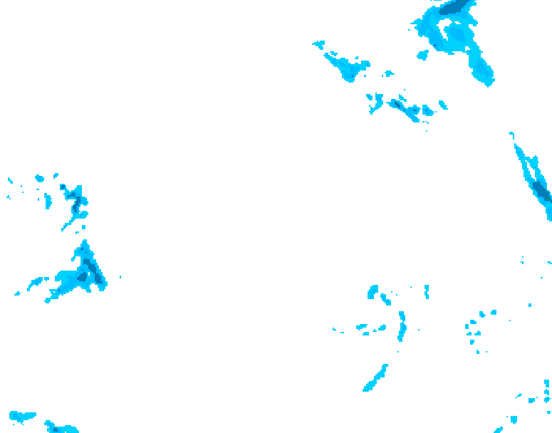 GDPS precipitation 186 hour forecast chart for Canada based on 2025/12/24 1200Z data