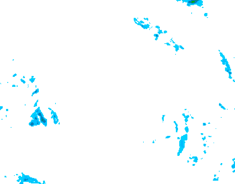 GDPS precipitation 192 hour forecast chart for Canada based on 2025/12/24 1200Z data