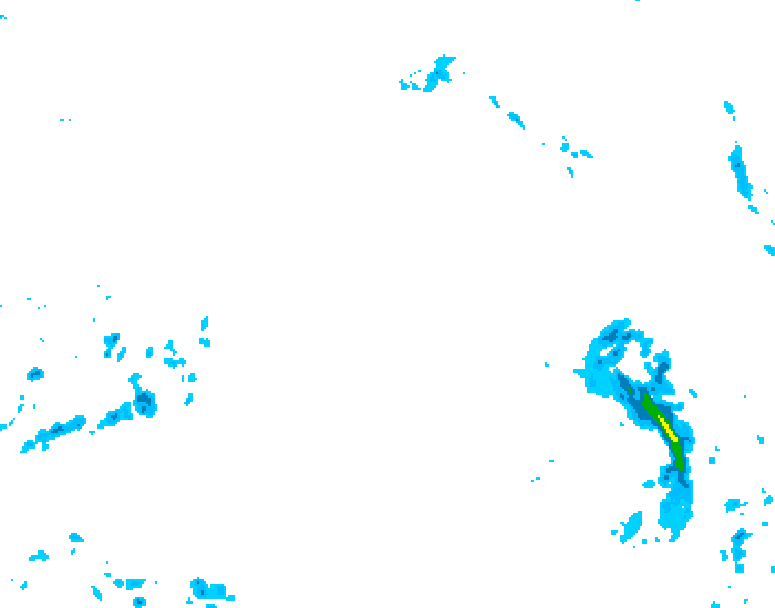 GDPS precipitation 204 hour forecast chart for Canada based on 2025/12/24 1200Z data