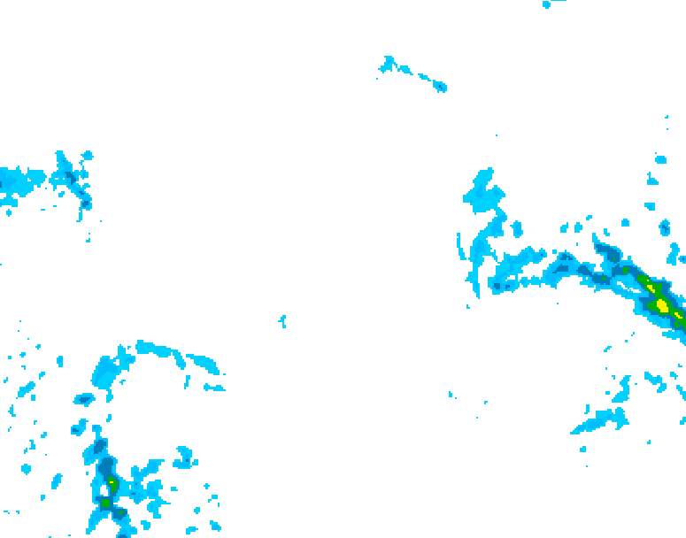 GDPS precipitation 228 hour forecast chart for Canada based on 2025/12/24 1200Z data