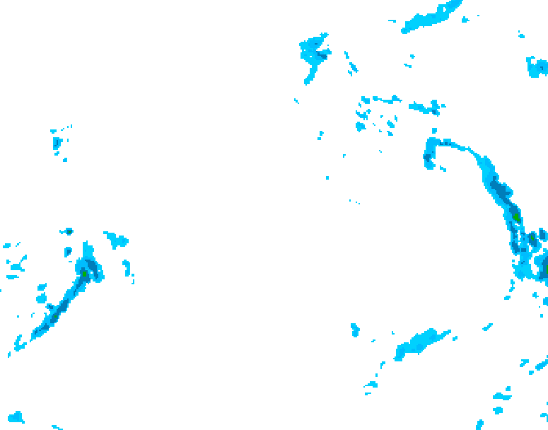 GDPS precipitation 192 hour forecast chart for Canada based on 2025/12/25 0000Z data