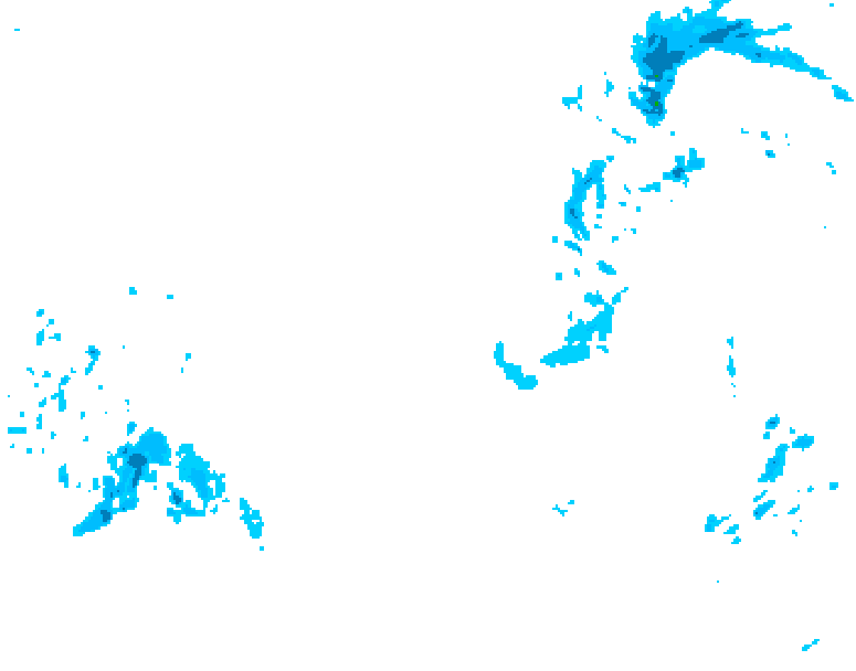 GDPS precipitation 168 hour forecast chart for Canada based on 2025/12/25 1200Z data