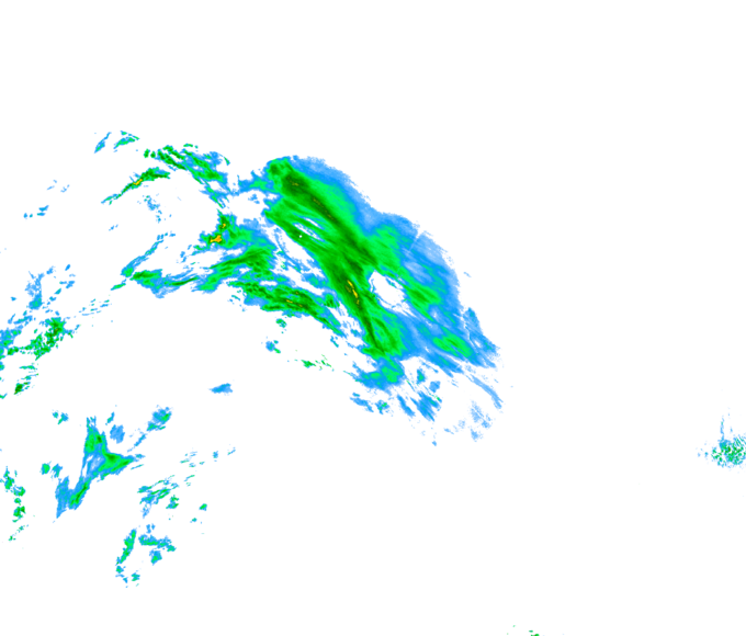 Weather radar data valid at 2025/12/25 19:36 UTC