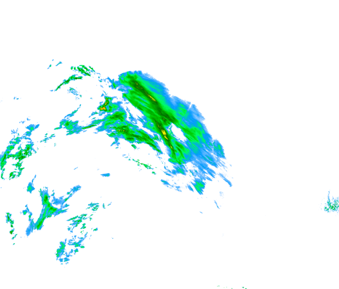Weather radar data valid at 2025/12/25 20:00 UTC