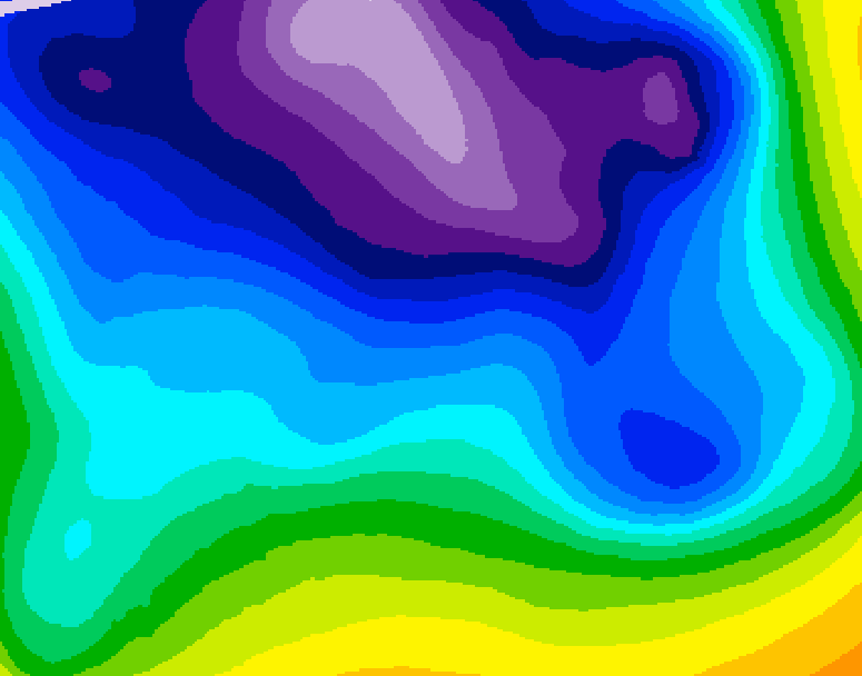 GDPS 500 millibar geopotential height 210 hour forecast chart for Canada based on 2025/12/26 0000Z data