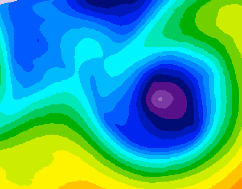 GDPS 500 millibar geopotential height 144 hour forecast chart for Canada based on 2025/12/26 1200Z data