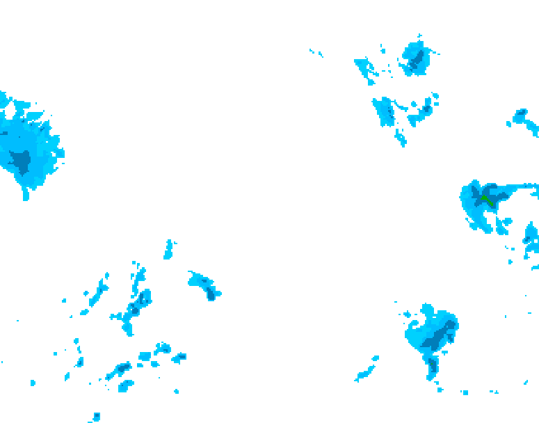 GDPS precipitation 030 hour forecast chart for Canada based on 2025/12/26 0000Z data