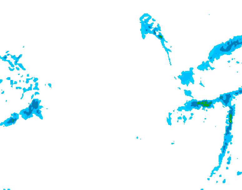 GDPS precipitation 114 hour forecast chart for Canada based on 2025/12/26 0000Z data