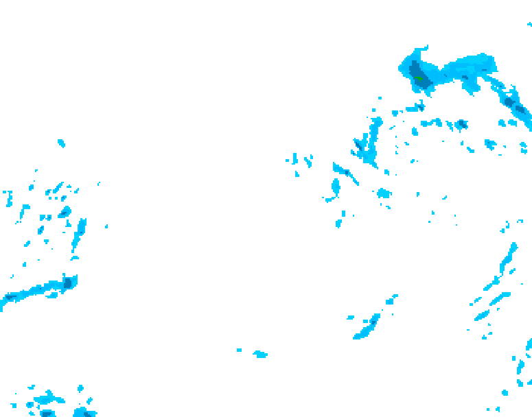 GDPS precipitation 144 hour forecast chart for Canada based on 2025/12/26 0000Z data