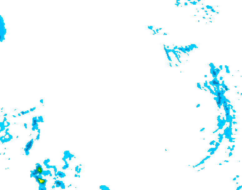 GDPS precipitation 174 hour forecast chart for Canada based on 2025/12/26 0000Z data