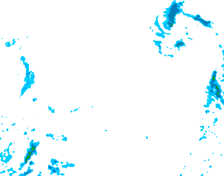 GDPS precipitation 204 hour forecast chart for Canada based on 2025/12/26 0000Z data