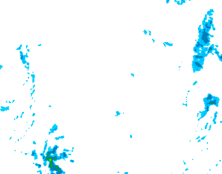 GDPS precipitation 222 hour forecast chart for Canada based on 2025/12/26 0000Z data