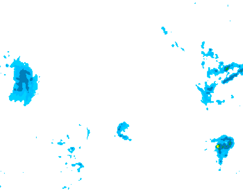 GDPS precipitation 030 hour forecast chart for Canada based on 2025/12/26 1200Z data