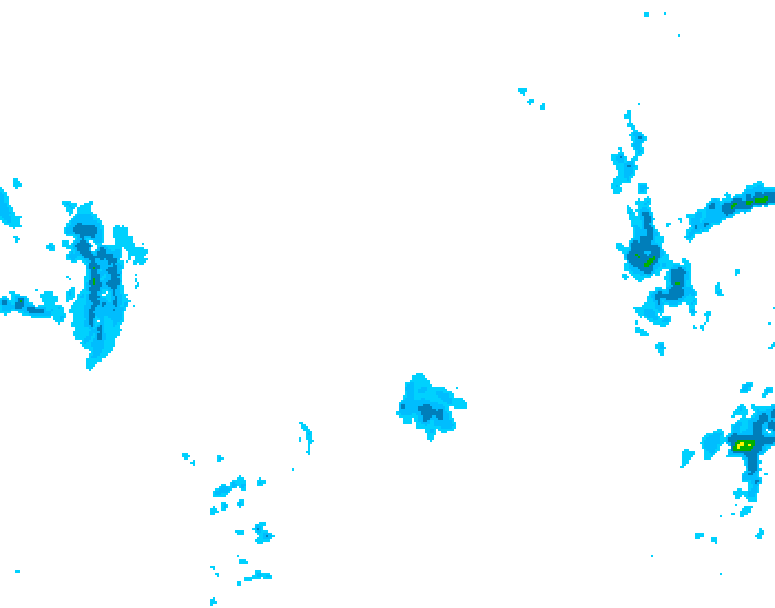 GDPS precipitation 036 hour forecast chart for Canada based on 2025/12/26 1200Z data
