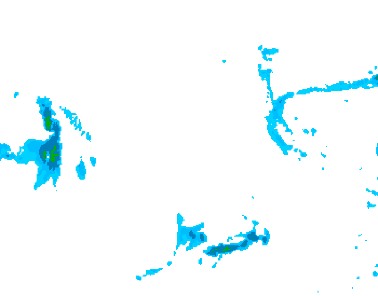 GDPS precipitation 054 hour forecast chart for Canada based on 2025/12/26 1200Z data
