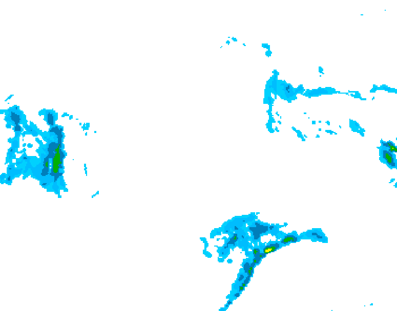 GDPS precipitation 066 hour forecast chart for Canada based on 2025/12/26 1200Z data