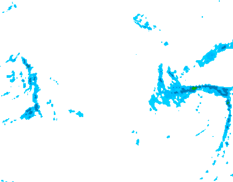 GDPS precipitation 108 hour forecast chart for Canada based on 2025/12/26 1200Z data