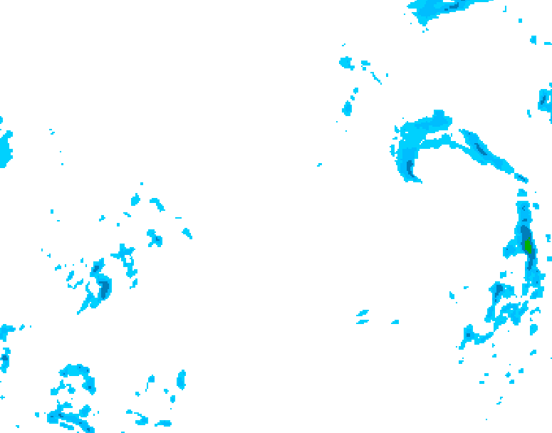 GDPS precipitation 168 hour forecast chart for Canada based on 2025/12/26 1200Z data