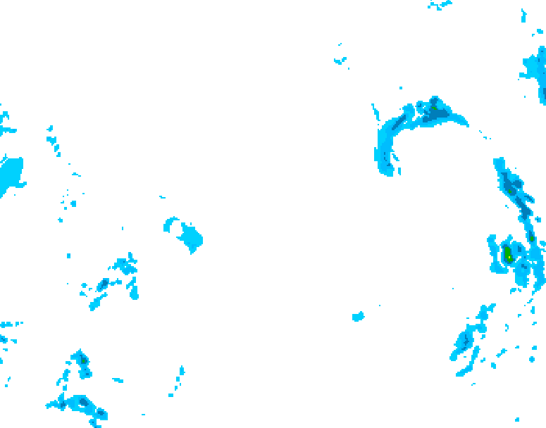 GDPS precipitation 174 hour forecast chart for Canada based on 2025/12/26 1200Z data
