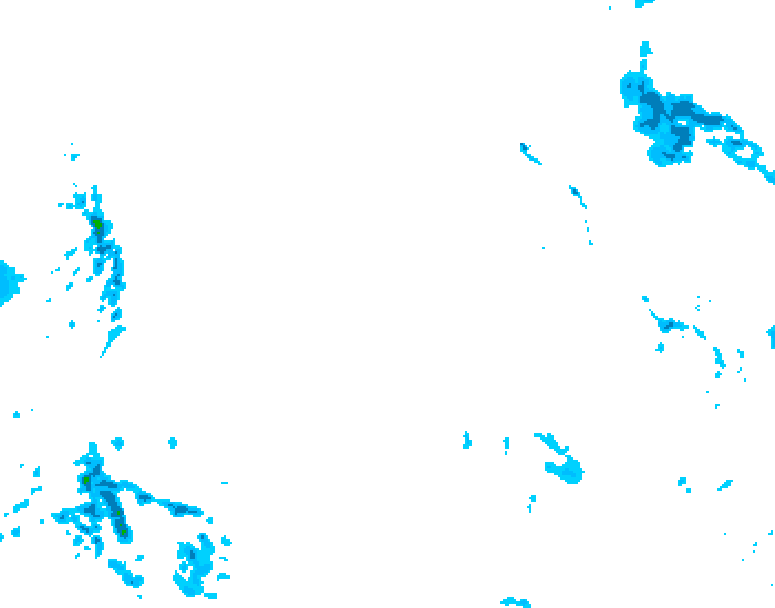 GDPS precipitation 216 hour forecast chart for Canada based on 2025/12/26 1200Z data