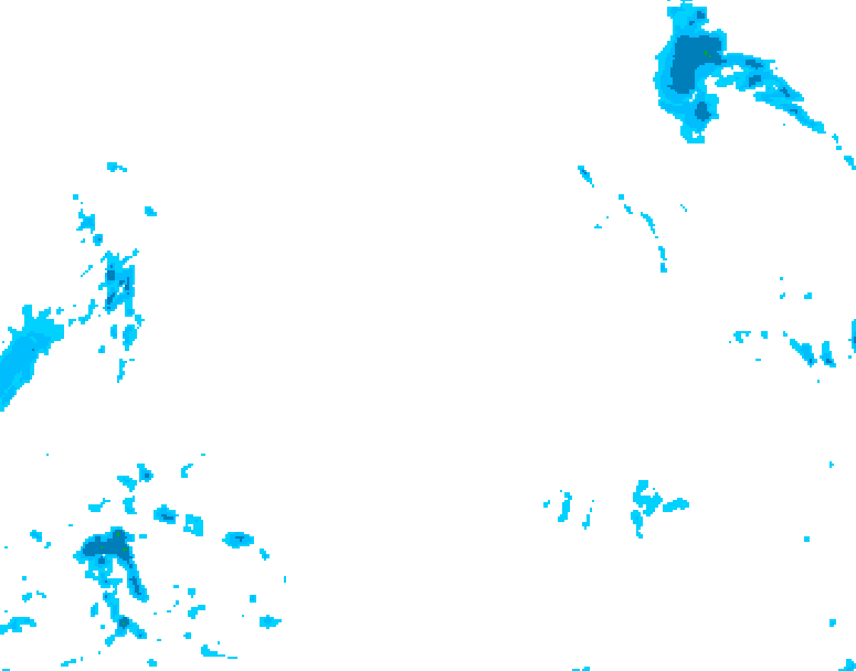 GDPS precipitation 222 hour forecast chart for Canada based on 2025/12/26 1200Z data