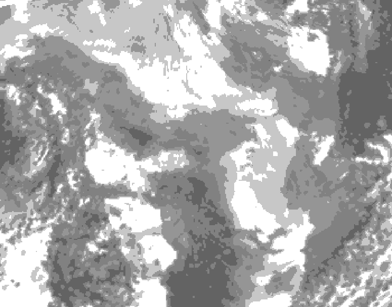 GDPS total cloud 216 hour forecast chart for Canada based on 2025/12/26 0000Z data