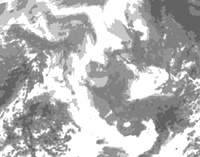GDPS total cloud 228 hour forecast chart for Canada based on 2025/12/26 1200Z data