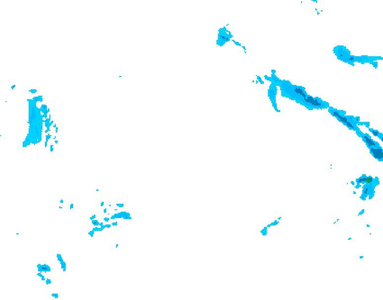 GDPS precipitation 168 hour forecast chart for Canada based on 2025/12/27 0000Z data