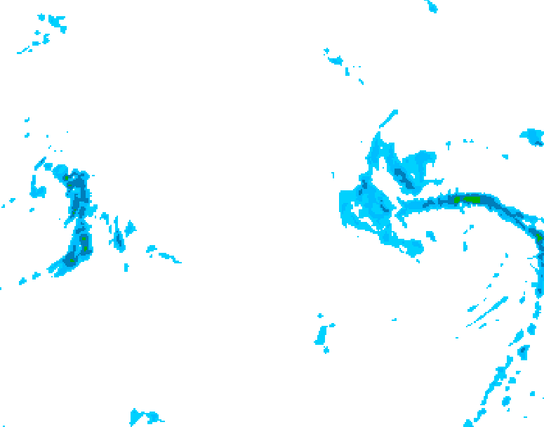 GDPS precipitation 084 hour forecast chart for Canada based on 2025/12/27 1200Z data