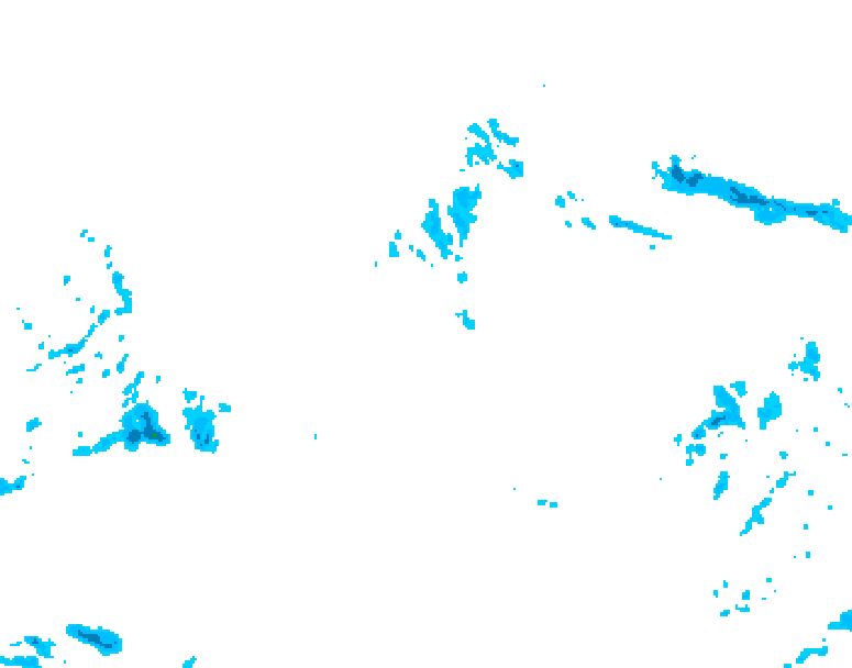 GDPS precipitation 120 hour forecast chart for Canada based on 2025/12/27 1200Z data