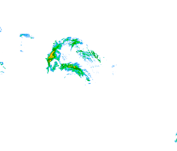 Weather radar data valid at 2025/12/27 15:30 UTC
