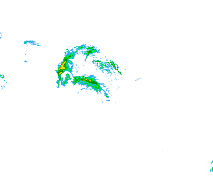 Weather radar data valid at 2025/12/27 15:36 UTC