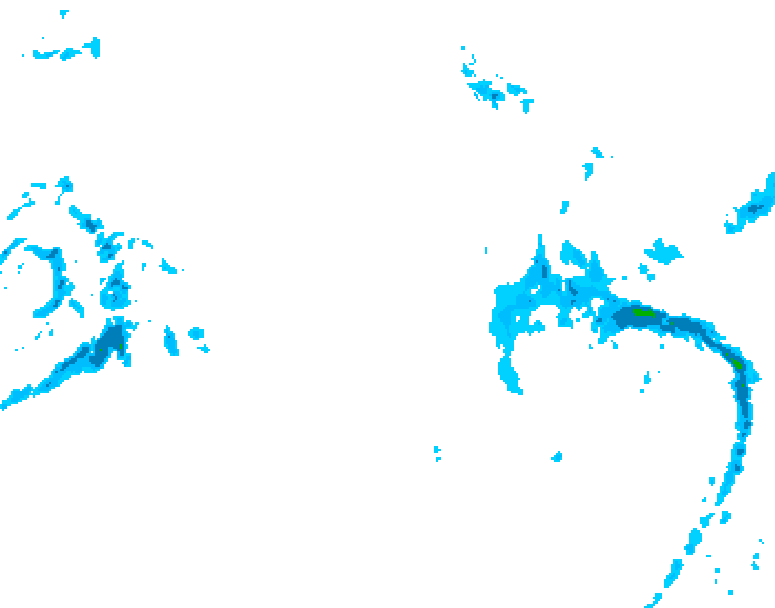 GDPS precipitation 066 hour forecast chart for Canada based on 2025/12/28 0000Z data