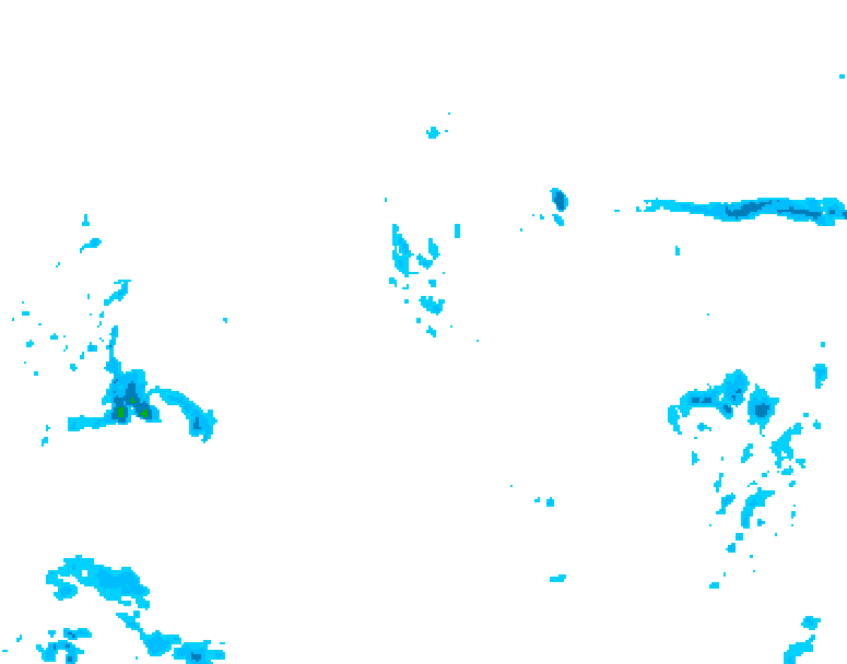 GDPS precipitation 108 hour forecast chart for Canada based on 2025/12/28 0000Z data