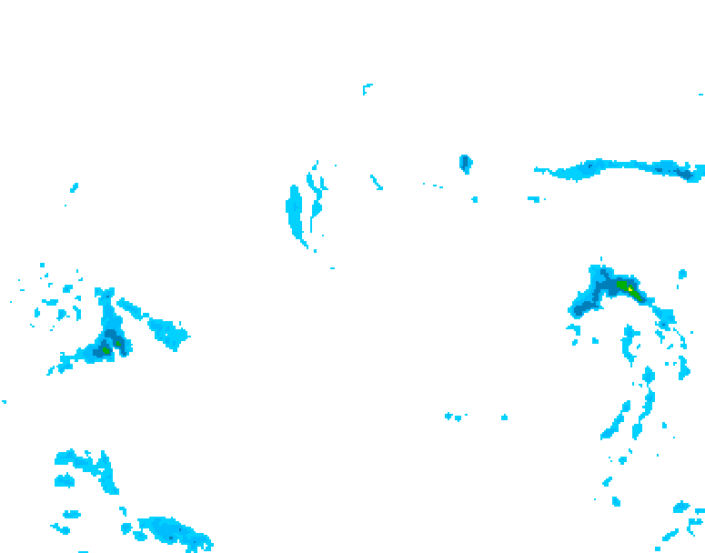 GDPS precipitation 114 hour forecast chart for Canada based on 2025/12/28 0000Z data