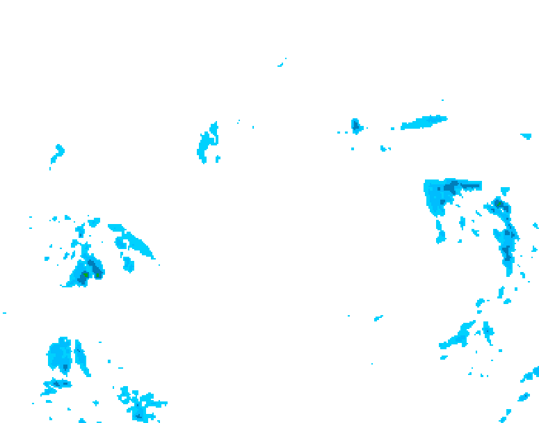 GDPS precipitation 120 hour forecast chart for Canada based on 2025/12/28 0000Z data