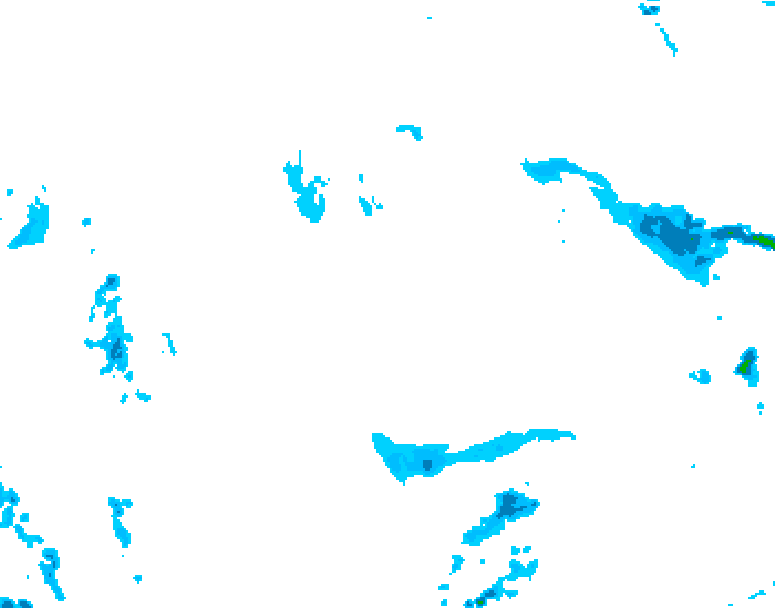 GDPS precipitation 162 hour forecast chart for Canada based on 2025/12/28 0000Z data