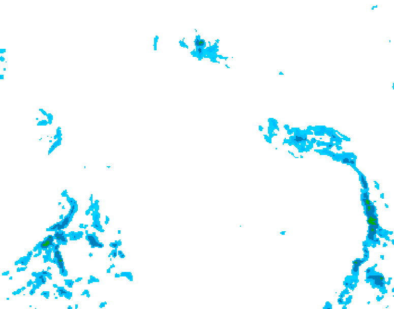 GDPS precipitation 204 hour forecast chart for Canada based on 2025/12/28 0000Z data